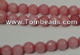 CRO719 15.5 inches 6mm – 14mm faceted round candy jade beads