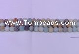 CRO811 15.5 inches 6mm round matte amazonite beads