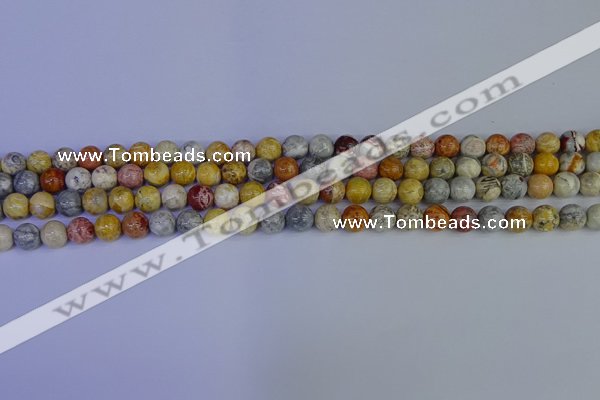 CRO861 15.5 inches 6mm round sky eye stone beads wholesale