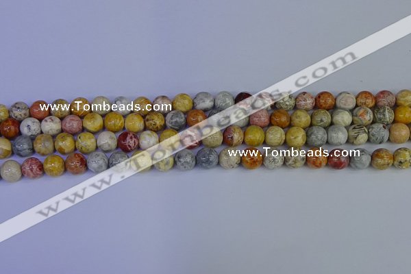 CRO862 15.5 inches 8mm round sky eye stone beads wholesale