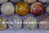 CRO865 15.5 inches 14mm round sky eye stone beads wholesale