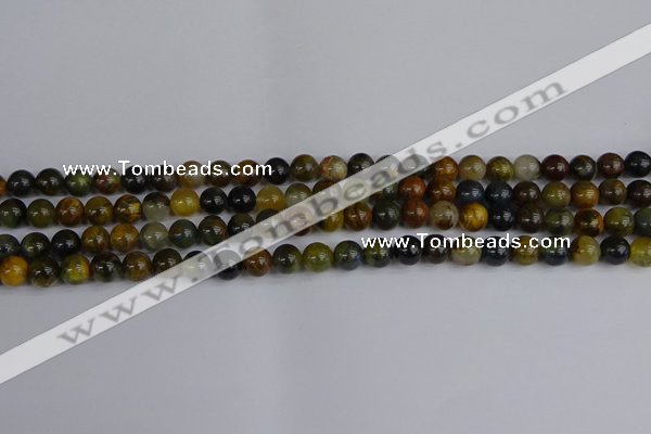 CRO901 15.5 inches 6mm round golden pietersite beads wholesale