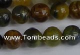 CRO904 15.5 inches 12mm round golden pietersite beads wholesale