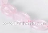 CRQ02 A grade 13*18mm oval natural rose quartz beads Wholesale