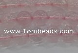 CRQ122 15.5 inches 8mm round natural rose quartz beads wholesale