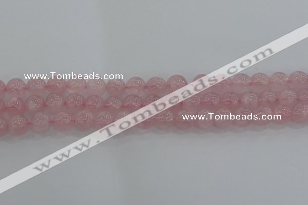 CRQ123 15.5 inches 10mm round natural rose quartz beads wholesale