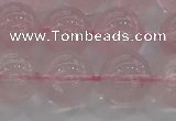 CRQ124 15.5 inches 12mm round natural rose quartz beads wholesale