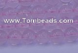 CRQ201 15.5 inches 6mm round Mozambique rose quartz beads