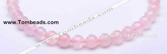 CRQ25 15.5 inches 4mm round natural rose quartz beads Wholesale