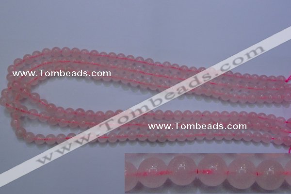 CRQ251 15.5 inches 6mm round rose quartz beads Wholesale