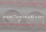 CRQ380 15.5 inches 13*13mm faceted briolette rose quartz beads