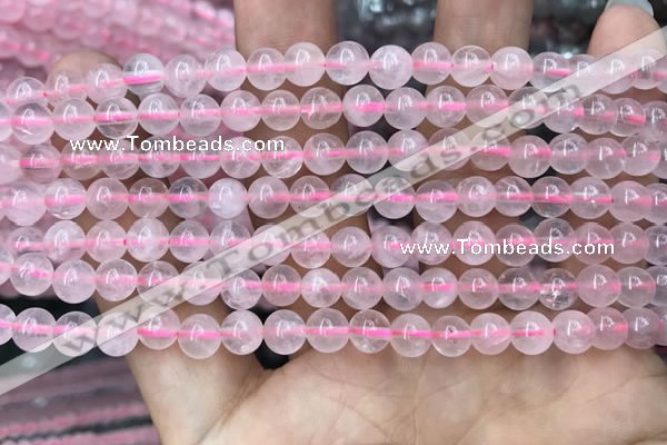 CRQ416 15.5 inches 6mm round rose quartz beads wholesale