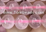 CRQ417 15.5 inches 8mm round rose quartz beads wholesale