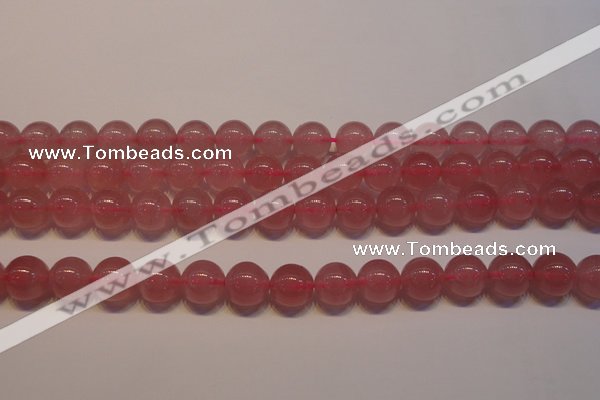 CRQ462 15.5 inche 8mm round AA grade Madagascar rose quartz beads