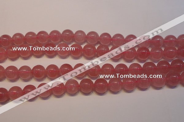CRQ463 15.5 inche 10mm round AA grade Madagascar rose quartz beads