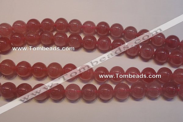 CRQ464 15.5 inche 12mm round AA grade Madagascar rose quartz beads