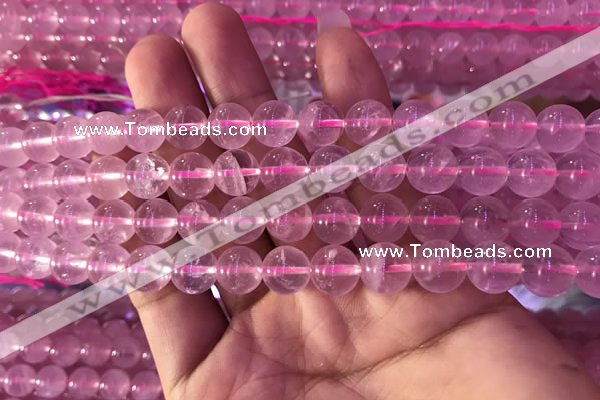 CRQ472 15.5 inches 10mm round rose quartz gemstone beads