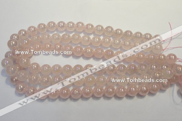 CRQ503 15.5 inches 10mm round AB-color rose quartz beads