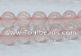 CRQ52 15.5 inches 10mm round natural rose quartz beads wholesale