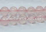 CRQ52 15.5 inches 10mm round natural rose quartz beads wholesale