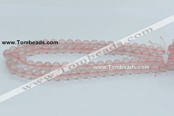 CRQ52 15.5 inches 10mm round natural rose quartz beads wholesale