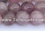 CRQ781 15.5 inches 8mm round Madagascar rose quartz beads