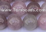 CRQ782 15.5 inches 10mm round Madagascar rose quartz beads