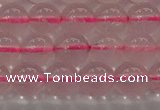 CRQ850 15.5 inches 6mm round natural rose quartz gemstone beads