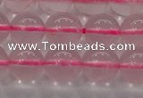 CRQ851 15.5 inches 8mm round natural rose quartz gemstone beads