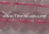 CRQ853 15.5 inches 12mm round natural rose quartz gemstone beads