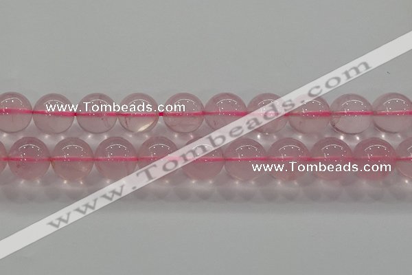 CRQ858 15.5 inches 12mm round natural rose quartz gemstone beads