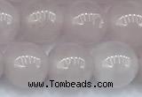 CRQ887 15 inches 8mm round rose quartz beads, 2mm hole