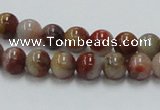 CRS03 15.5 inches 8mm round rainbow stone beads wholesale