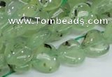 CRU107 15.5 inches 12*12mm heart green rutilated quartz beads