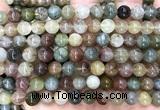 CRU1149 15 inches 7mm round mixed rutilated quartz beads