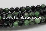 CRZ01 15.5 inches 6mm round ruby zoisite gemstone beads Wholesale