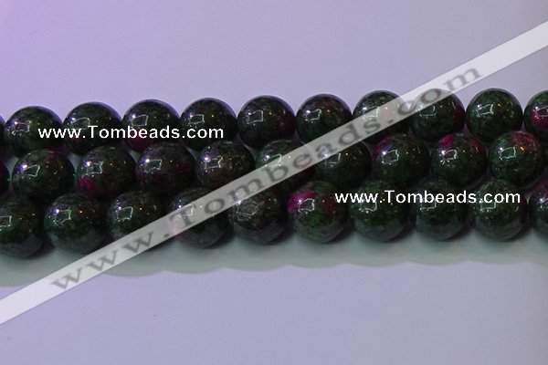 CRZ1114 15.5 inches 12mm round imitation ruby zoisite beads wholesale