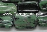 CRZ18 15.5 inches 18*25mm rectangle ruby zoisite gemstone beads