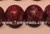 CRZ403 15.5 inches 10mm round natural ruby gemstone beads