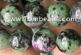 CRZ773 15.5 inches 10mm round ruby zoisite beads wholesale