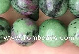 CRZ774 15.5 inches 12mm round ruby zoisite beads wholesale