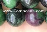 CRZ775 15.5 inches 14mm round ruby zoisite beads wholesale