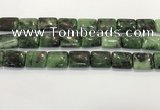 CRZ794 15.5 inches 15*20mm rectangle ruby zoisite gemstone beads