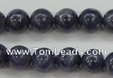 CRZ823 15.5 inches 8mm round natural sapphire gemstone beads