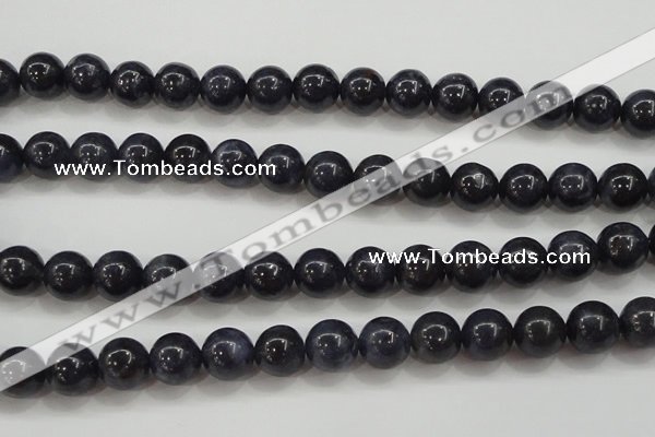 CRZ824 15.5 inches 10mm round natural sapphire gemstone beads