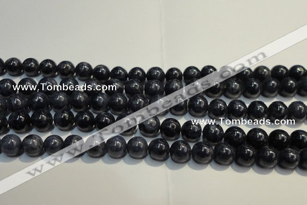 CRZ952 15.5 inches 8mm - 8.5mm round A- grade natural sapphire beads