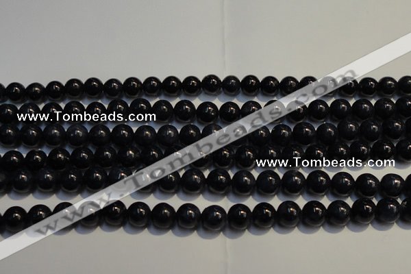 CRZ957 15.5 inches 6mm - 6.5mm round A+ grade natural sapphire beads