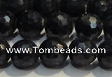 CRZ965 15.5 inches 7mm – 7.8mm faceted round A+ grade sapphire beads