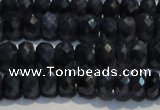 CRZ972 15.5 inches 4*6mm faceted rondelle A- grade sapphire beads