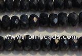 CRZ975 15.5 inches 3*5mm faceted rondelle A grade sapphire beads